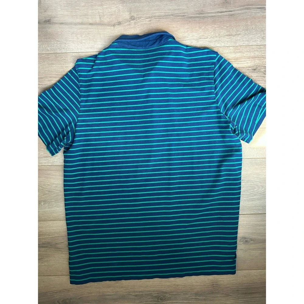 Polo Golf Ralph Lauren Shirt Green Blue‎ Pink Pony X-Large EUC